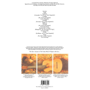AUTORI VARI THE GUITAR MUSIC OF SPAIN VOLUME 2 PER CHITARRA