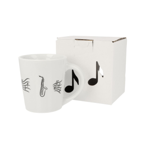 TAZZA MUSICALE MOTIVO SAX