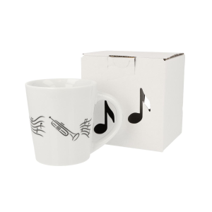 TAZZA MUSICALE MOTIVO TROMBA