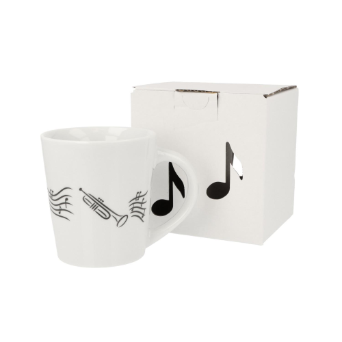 TAZZA MUSICALE MOTIVO TROMBA