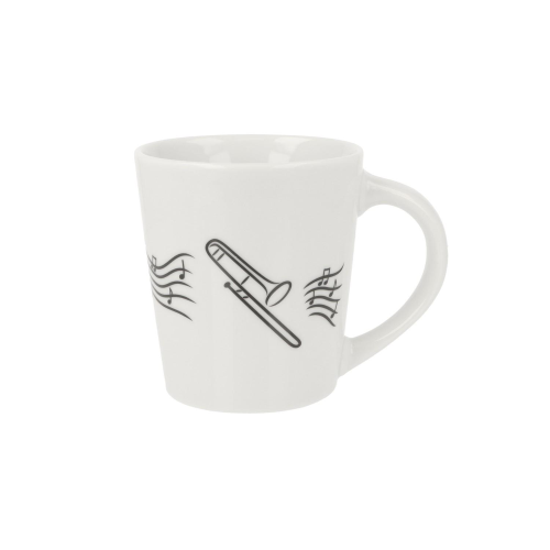 TAZZA MUSICALE MOTIVO TROMBONE