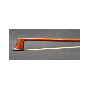 ARCO PER VIOLINO 4/4 IN PERNAMBUCO PREGIATO ROTONDO MONTATURA IN ARGENTO