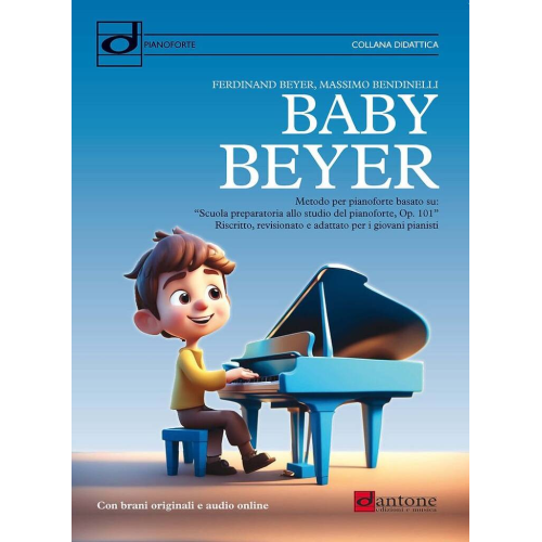 BEYER BABY BEYER SCUOLA PREPARATORIA ALLO STUDIO DEL PIANOFORTE OP.101 RISCRITTO PER I GIOVANI PIANISTI 