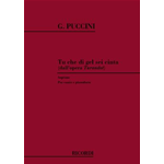 PUCCINI TU CHE DI GEL SEI CINTA DALL'OPERA TURANDOT