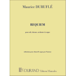 DURUFLE' REQUIEM OP.9 PER CORO MISTO 