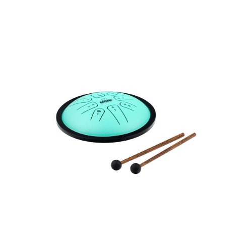 STEEL TONGUE DRUM, GRIGIO, 8 NOTE DIMENSIONI  7" (CM 18)