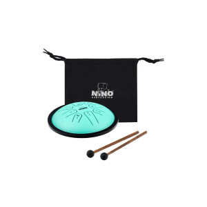 STEEL TONGUE DRUM, GRIGIO, 8 NOTE DIMENSIONI  7" (CM 18)