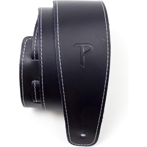 TRACOLLA PER CHITARRA IN PELLE BLU STILE BASEBALL SP25S-7051