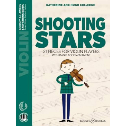 COLLEDGE SHOOTING STARS PER VIOLINO E PIANO LIBRO E AUDIO-ONLINE