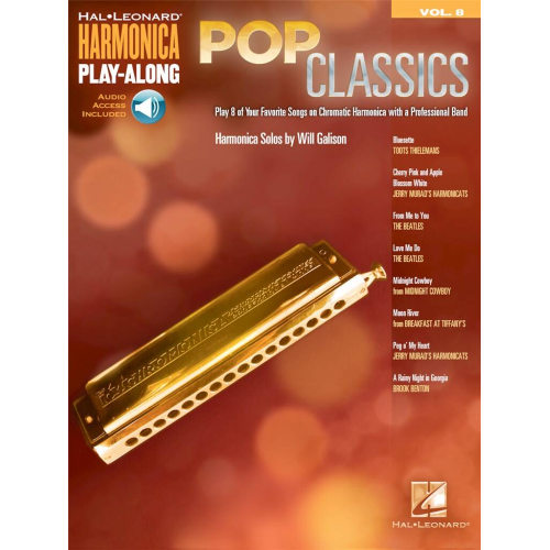 GALISON POP CLASSICS ARMONICA PLAY-ALONG LIBRO E AUDIO-ONLINE