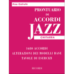 COTRUFO PRONTUARIO DI ACCORDI JAZZ PER CHITARRA