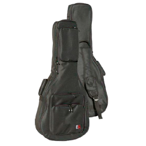 EK BORSA 30 MM IMBOTTITA NERA PER CHITARRA CLASSICA 4/4