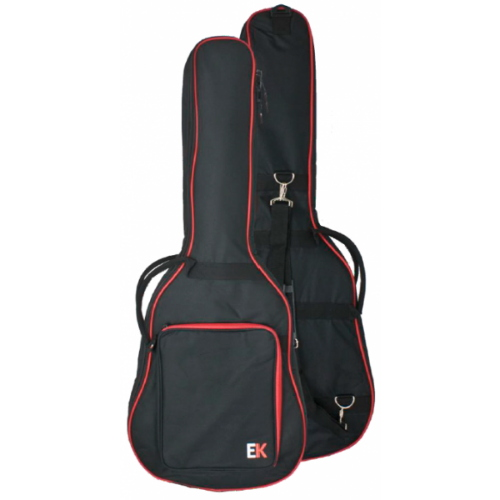 EK BORSA 15 MM IMBOTTITA ROSSA PER CHITARRA ACUSTICA