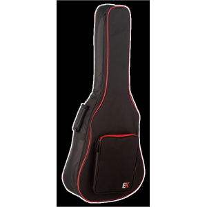EK BORSA 15 MM IMBOTTITA ROSSA PER CHITARRA ACUSTICA