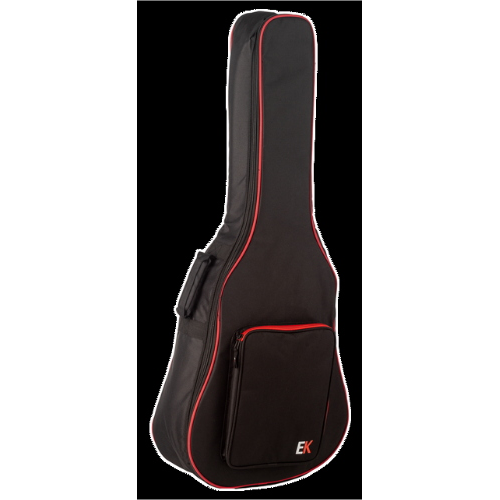 EK BORSA 15 MM IMBOTTITA ROSSA PER CHITARRA ACUSTICA