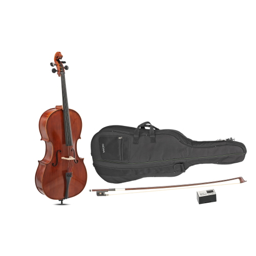 VIOLONCELLO SONATA 4/4 SET CON ARCO E CUSTODIA