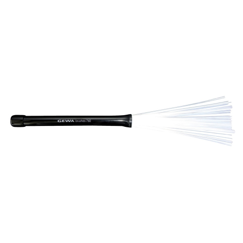 COPPIA SPAZZOLE JAZZ TELESCOPICHE IN NYLON