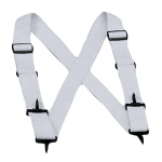 BASIX TRACOLLA PER STRUMENTI A PERCUSSIONI LARGHEZZA CM 5 COLORE BIANCO
