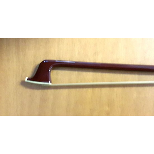ARCHETTO PER VIOLINO 3/4 P&H LONDON IN VETRO RESINA COLORE NERO  