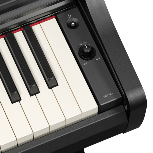YAMAHA ARIUS YDP166B PIANO DIGITALE COLORE NERO