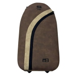 STEFYLINE CUSTODIA PER CLARINETTO IN ECOPELLE AVANA/DARK BROWN