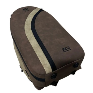 STEFYLINE CUSTODIA PER CLARINETTO IN ECOPELLE AVANA/DARK BROWN