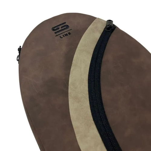 STEFYLINE CUSTODIA PER CLARINETTO IN ECOPELLE AVANA/DARK BROWN