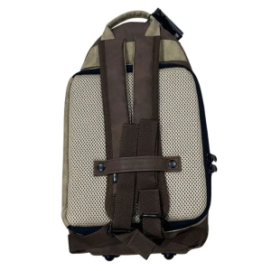 STEFYLINE CUSTODIA PER CLARINETTO IN ECOPELLE AVANA/DARK BROWN