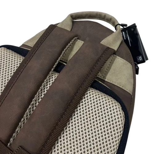 STEFYLINE CUSTODIA PER CLARINETTO IN ECOPELLE AVANA/DARK BROWN