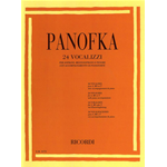 PANOFKA 24 VOCALIZZI OP.81  PER SOPRANO, MEZZOSOPRANO O TENORE