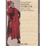 PUCCINI GIANNI SCHICCHI RIDUZIONE PER CANTO E PIANOFORTE