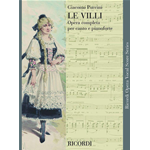 PUCCINI LE VILLI RIDUZIONE PER CANTO E PIANOFORTE