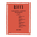 RICCI VARIAZIONI- CADENZE TRADIZIONI PER CANTO VOLUME 2 VOCI MASCHILI