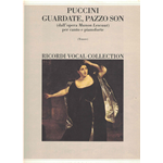 PUCCINI GUARDATE, PAZZO SON DALL'OPERA MANON LESCAUT PER CANTO E PIANOFORTE