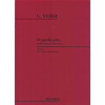 VERDI DI QUELLA PIRA DALL'OPERA IL TROVATORE PER CANTO E PIANOFORTE (TENORE)