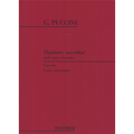 PUCCINI SIGNORE, ASCOLTA! PER SOPRANO DALL'OPERA TURANDOT