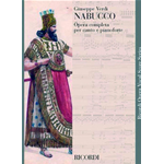 VERDI NABUCCO RIDUZIONE PER CANTO E PIANOFORTE