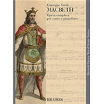 VERDI MACBETH RIDUZIONE PER CANTO E PIANOFORTE