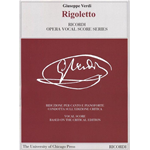 VERDI RIGOLETTO OPERA COMPLETA RIDUZIONE PER CANTO E PIANOFORTE
