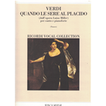 VERDI QUANDO LE SERE AL PLACIDO PER TENORE DALL'OPERA LUISA MILLER