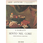 SCARLATTI SENTO NEL CORE PER MEZZO SOPRANO O BARITONO