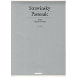 STRAWINSKY PASTORALE PER CANTO E PIANOFORTE