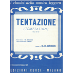 TENTAZIONE (TEMPTATION) SLOW PER CANTO E PIANO
