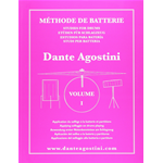AGOSTINI METHODE DE BATTERIE VOLUME 1