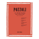 POZZOLI 15 STUDI FACILI PER LE PICCOLE MANI PER PIANOFORTE
