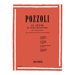 POZZOLI 24 STUDI DI FACILE  MECCANISMO PER PIANOFORTE