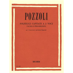 POZZOLI SOLFEGGI  CANTATI A 2 VOCI FACILI E PROGRESSIVI