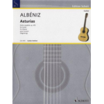 ALBENIZ ASTURIAS  PER CHITARRA