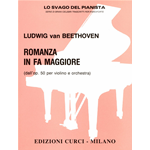 BEETHOVEN ROMANZA IN FA MAGGIORE PER PIANOFORTE